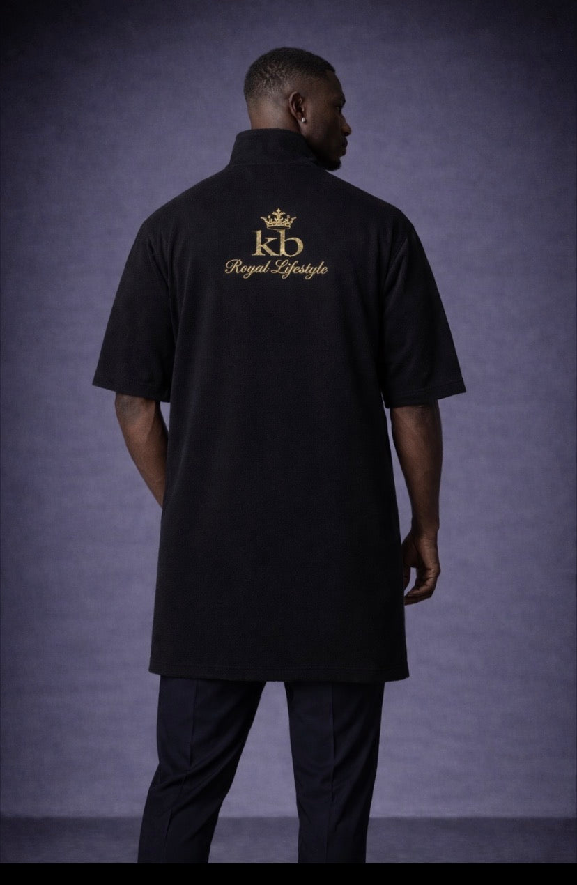 Stand tall in your truth. KB Royal Lifestyle – Signature Q-Zip Dress / Top Men and Women