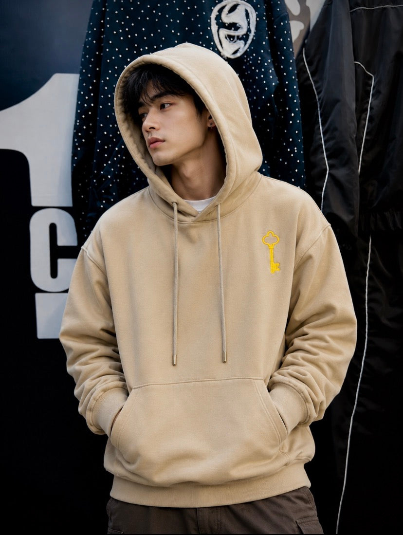 Leave impact, not impressions. KEY Privé Wrap Hoodie – Sandstone Luxe Edition