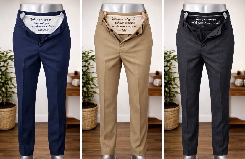 Vision over validation. Alignment Within Tailored Slacks – KB Manifest Collection (Men)