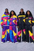 Move different—they’ll notice. KB Signature Black Colorblock Windbreaker/Pants Men/Women