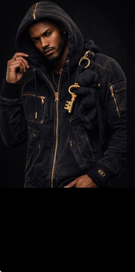 Manifest through movement. CURIOSITY UNLOCKS CREATION 🔑🐒
The Monkey & The Golden Key Jacket Pre-Order-Special Orders