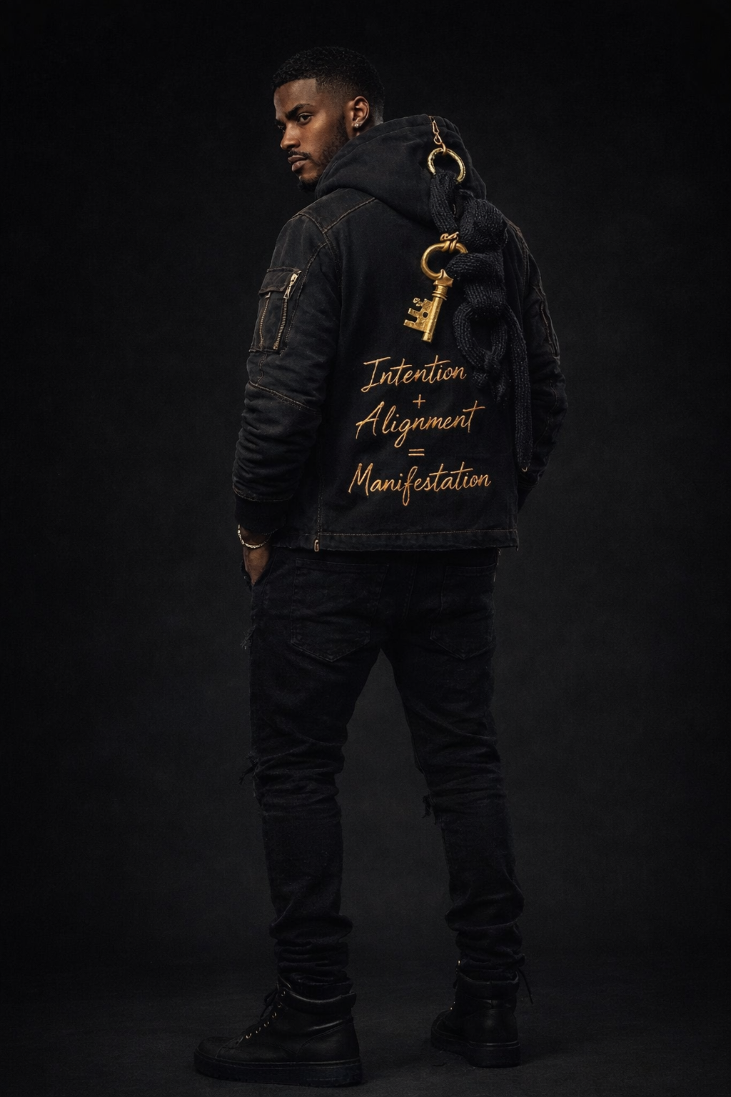 Manifest through movement. CURIOSITY UNLOCKS CREATION 🔑🐒
The Monkey & The Golden Key Jacket Pre-Order-Special Orders