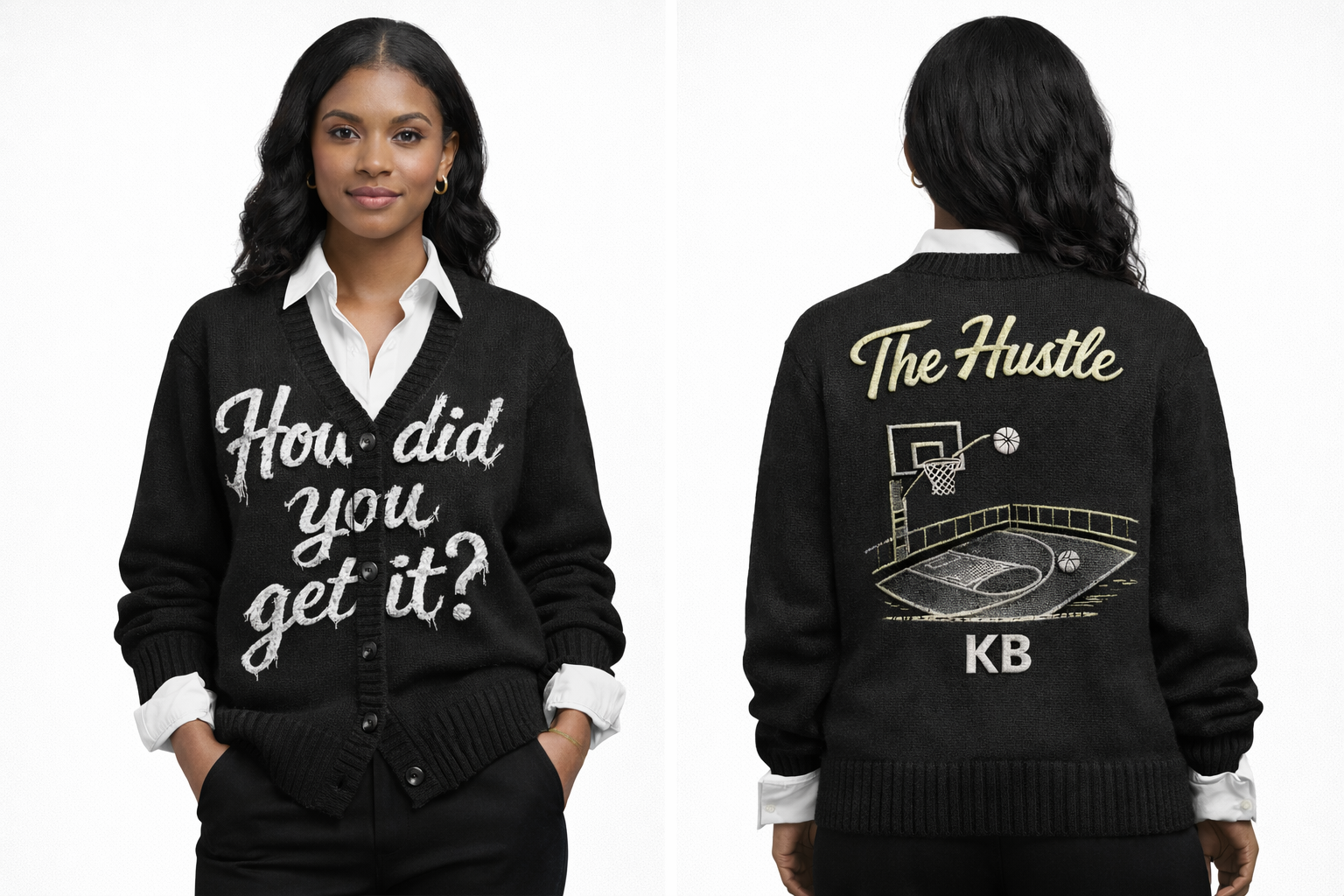Lead with presence.
KB “How Did You Get It?” – The Hustle Collection (Black Edition) Men/Women