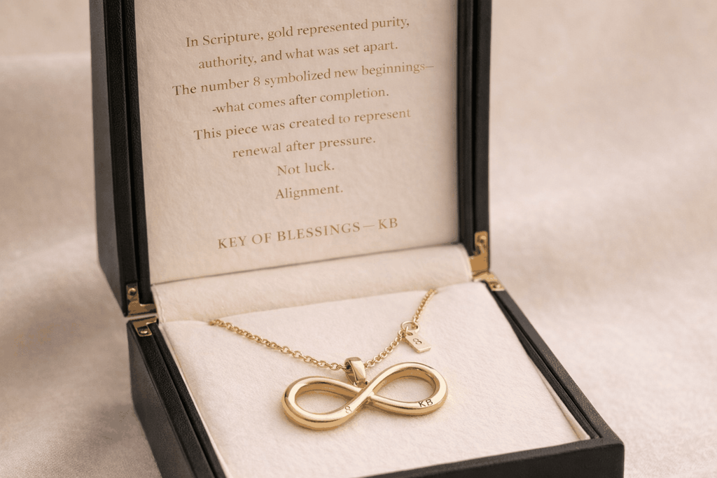Key of Blessings™ Infinity 8 Necklace