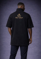 Stand tall in your truth. KB Royal Lifestyle – Signature Q-Zip Dress / Top Men and Women