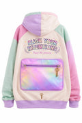 Speak it. See it. Step into it. Align Energy Pastel Affirmation Hoodie