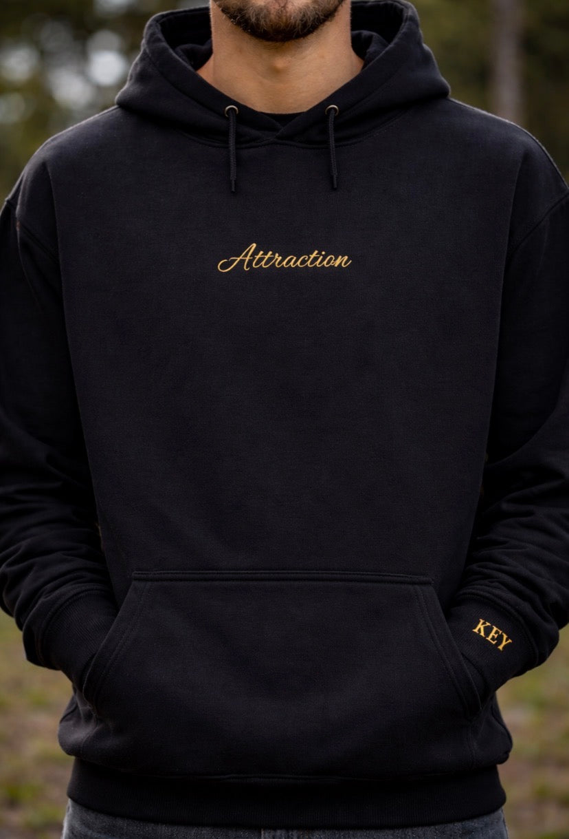 Stay aligned, not distracted. KB Wealth Attraction Hoodie – Ascension Collection