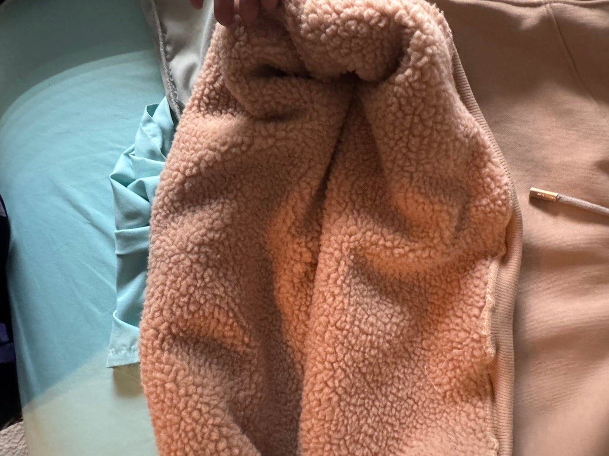 Leave impact, not impressions. KEY Privé Wrap Hoodie – Sandstone Luxe Edition