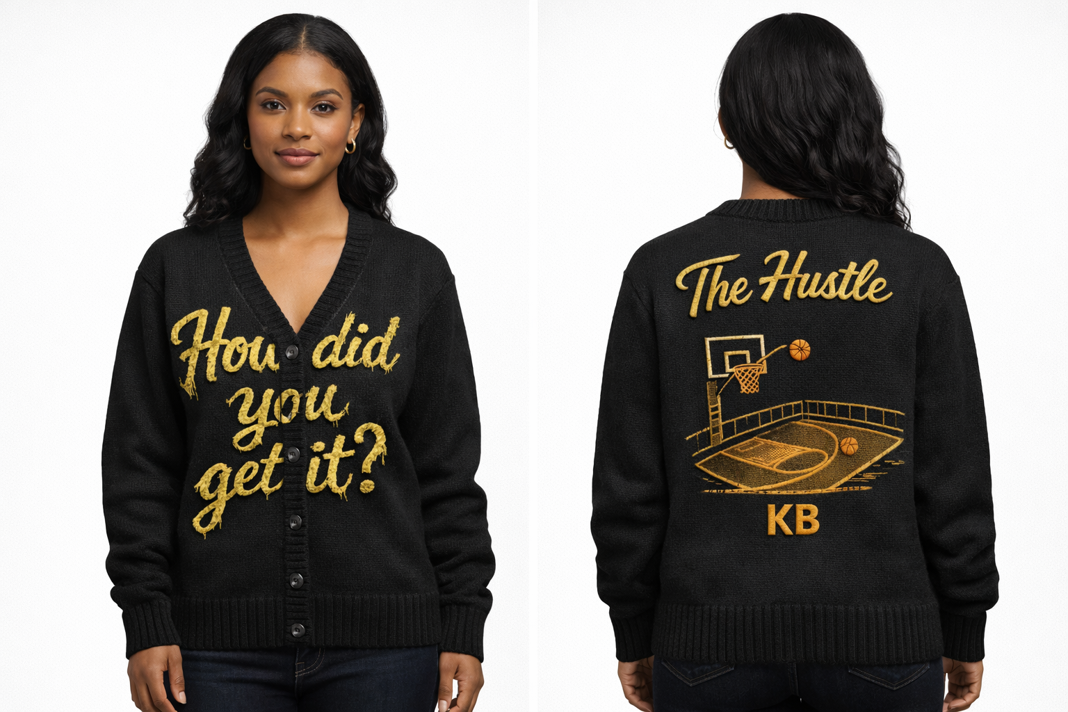 Lead with presence.
KB “How Did You Get It?” – The Hustle Collection (Black Edition) Men/Women
