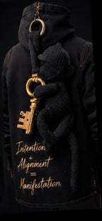 Manifest through movement. CURIOSITY UNLOCKS CREATION 🔑🐒
The Monkey & The Golden Key Jacket Pre-Order-Special Orders