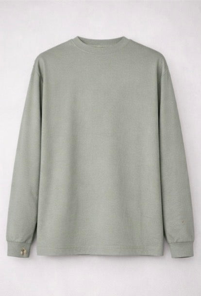 Alignment is your real advantage. Key of Blessings™ Long-Sleeve Signature Top – Sage