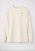 You feel it before you see it. Key of Blessings™ Long-Sleeve Signature Top – Ivory
