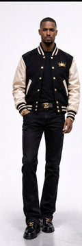 Pressure reveals power. KB Royal Predator Varsity Jacket