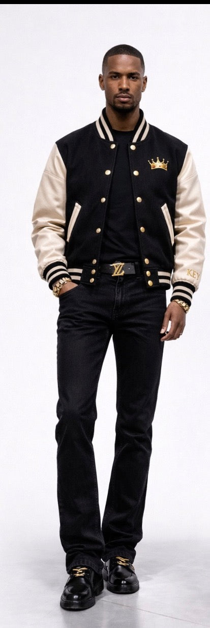 Pressure reveals power. KB Royal Predator Varsity Jacket