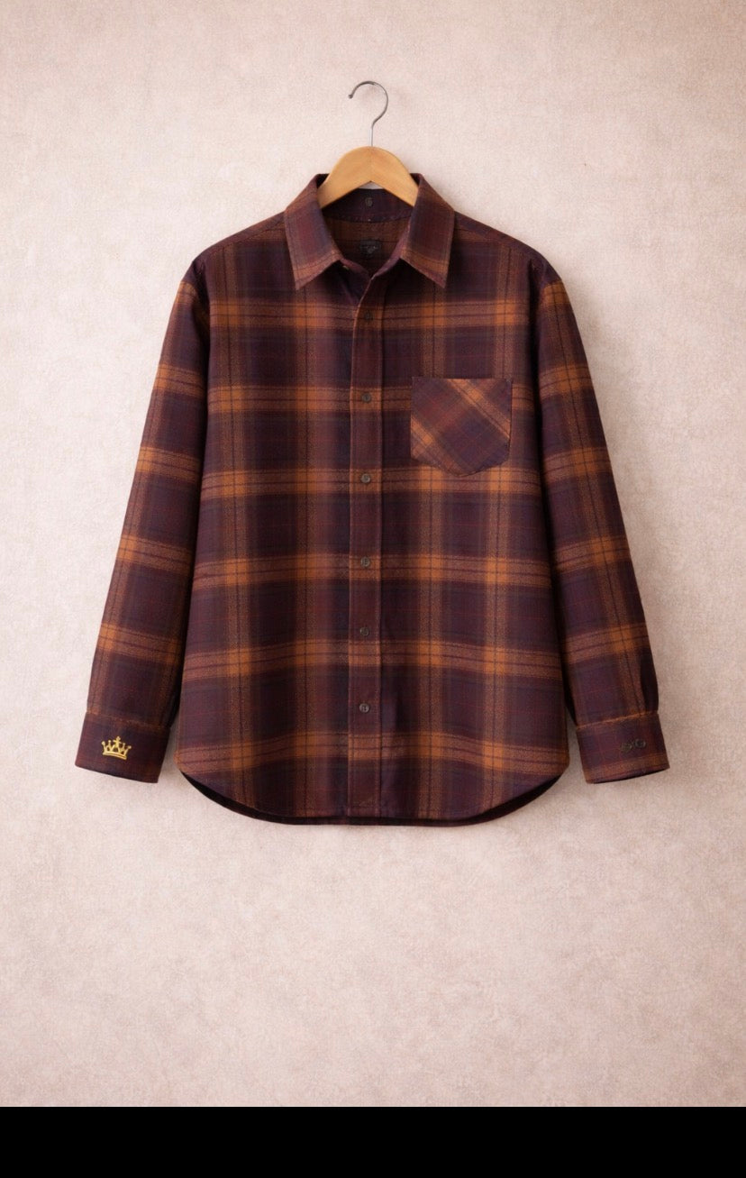 What’s for you moves toward you. KB Crown Heritage Plaid Button-Down