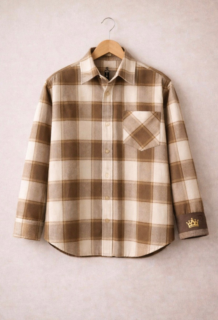 What’s for you moves toward you. KB Crown Heritage Plaid Button-Down