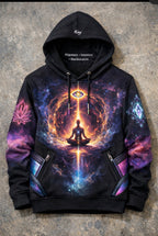 Create what lasts. The Ascension Manifest Hoodie – Cosmic Alignment Edition