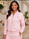 “I move with grace, attract with confidence, and unlock every door meant for me.” KB Aura Luxe Zip Set – Soft Power Collection