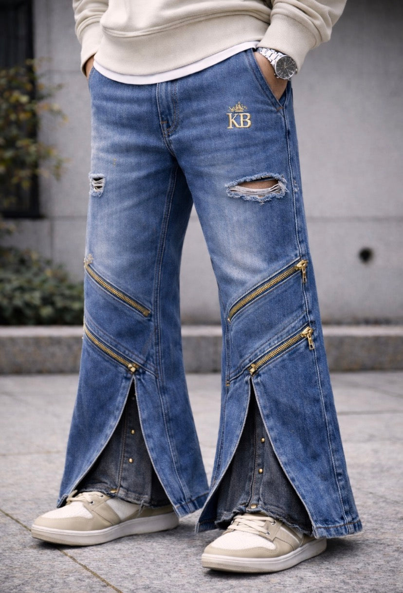 Become the energy you respect. KB Sovereign Flare Denim Signature Edition