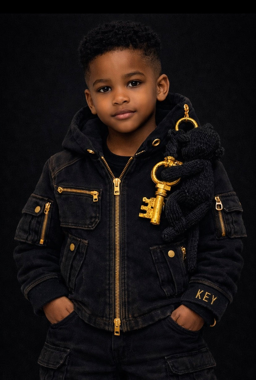 Manifest through movement. CURIOSITY UNLOCKS CREATION 🔑🐒
The Monkey & The Golden Key Jacket Pre-Order-Special Orders