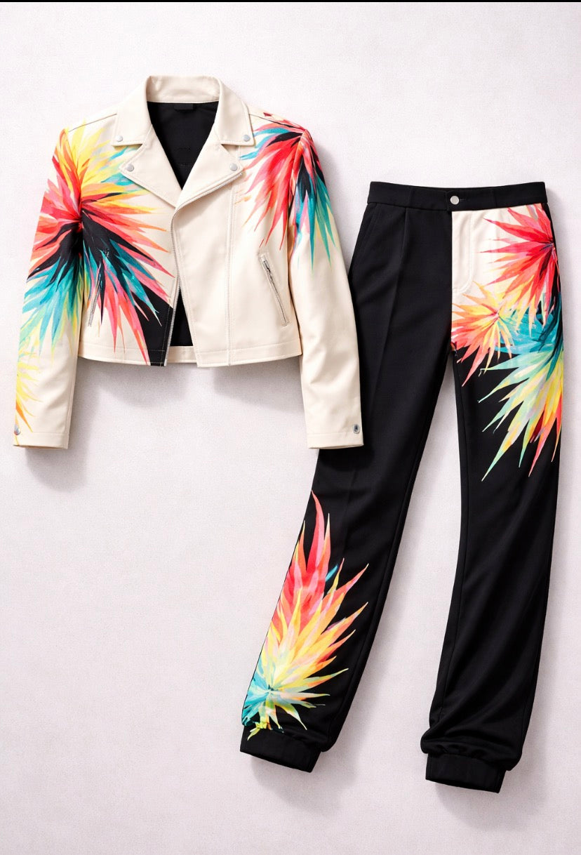 Alignment attracts everything meant for you. Aurora Bloom Luxe Moto Set