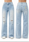 Influence with purpose. Key of Blessings™ Signature Wide-Leg Denim