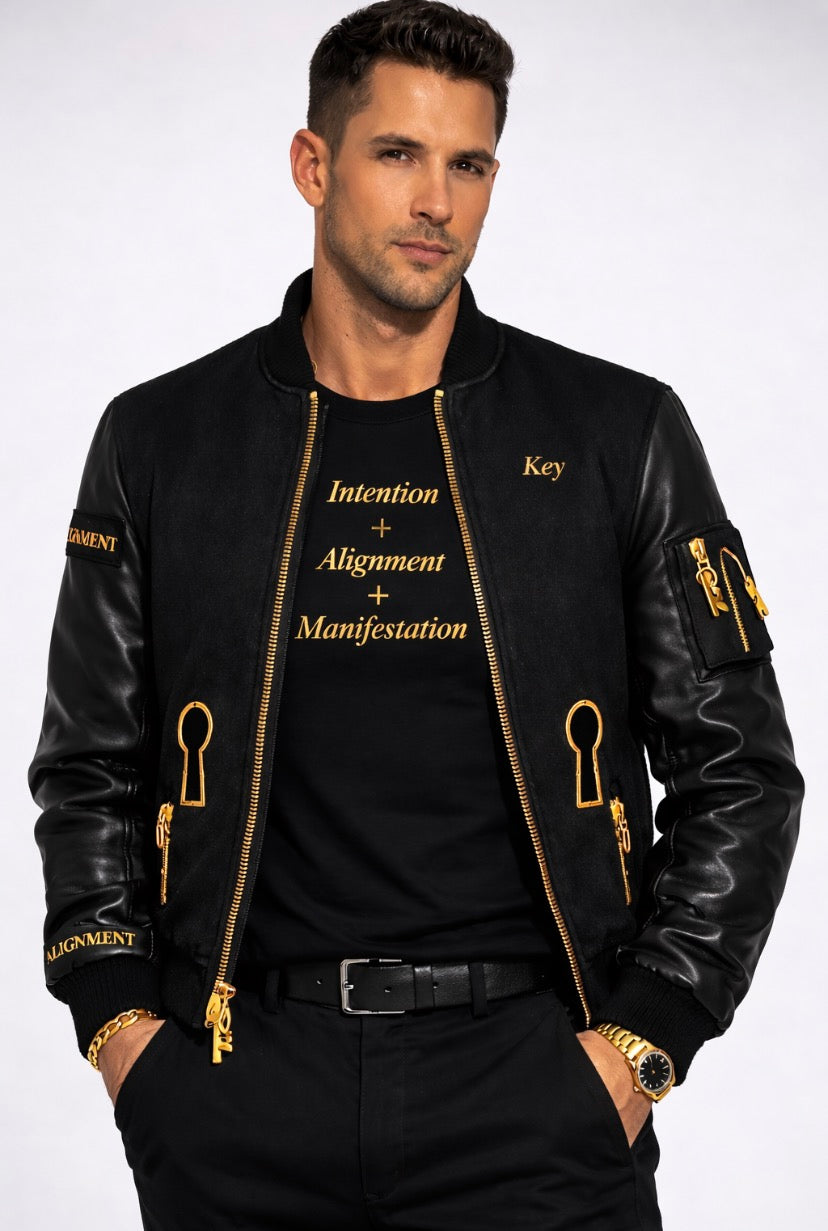 Your frequency is your fortune. The Manifestation Key Jacket signature piece 1-50 April 11:11 am Men/Women