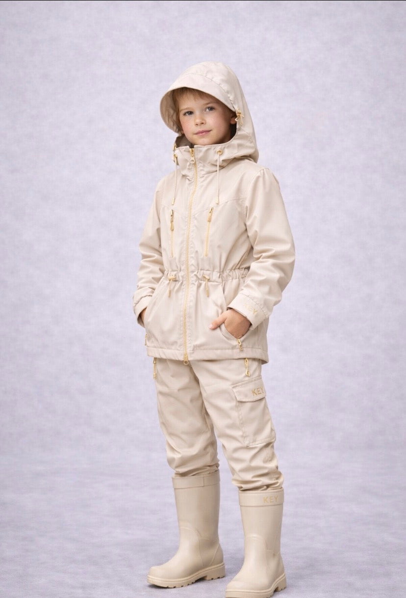 “Protection is power.” KEY of Blessings™ Luxury Kids Rain Set