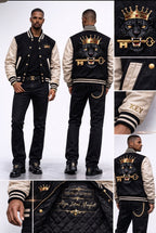 Pressure reveals power. KB Royal Predator Varsity Jacket