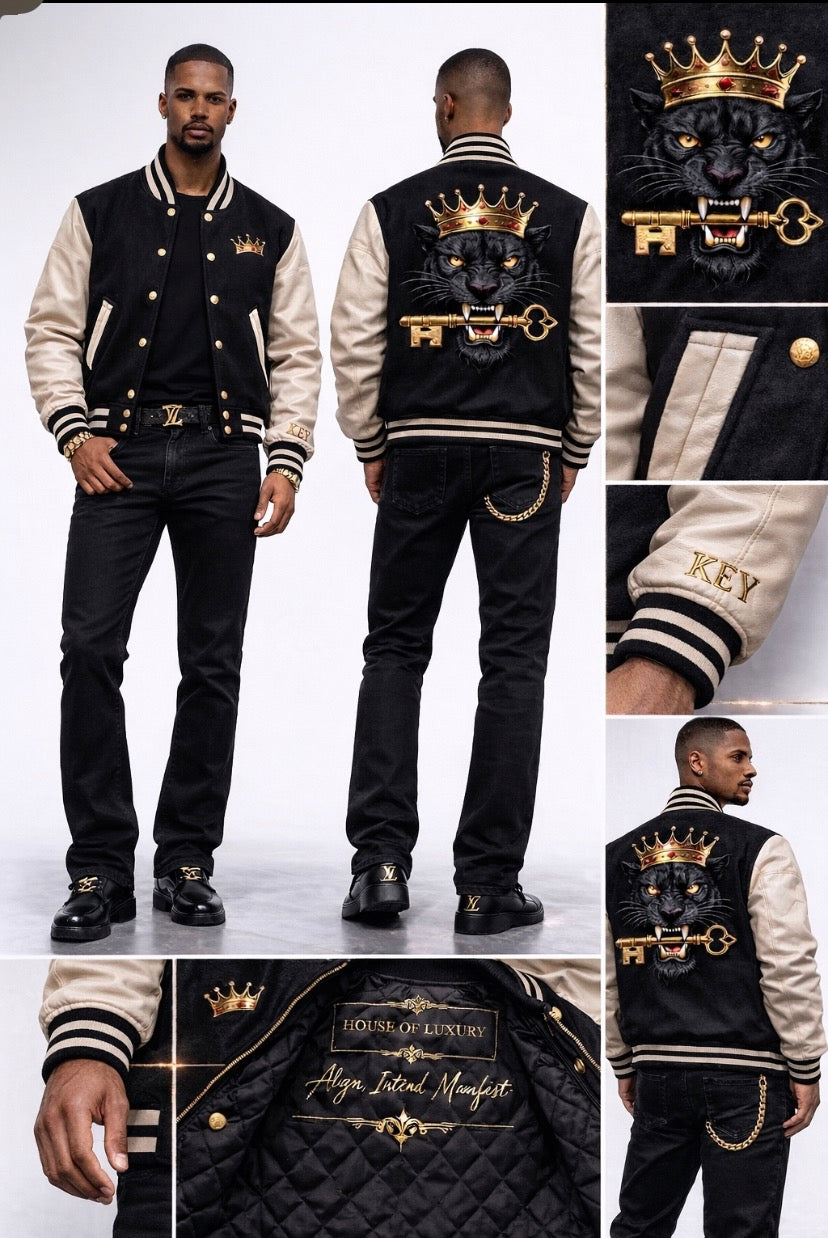 Pressure reveals power. KB Royal Predator Varsity Jacket