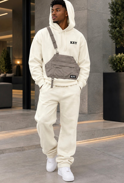 Make your name mean something. The Covenant Utility Hoodie – Sand Edition