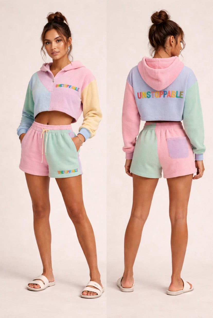 “I don’t chase — I attract. What’s meant for me flows effortlessly.” Unstoppable,Unbreakable Pastel Luxe Signature Set (Male/Female)