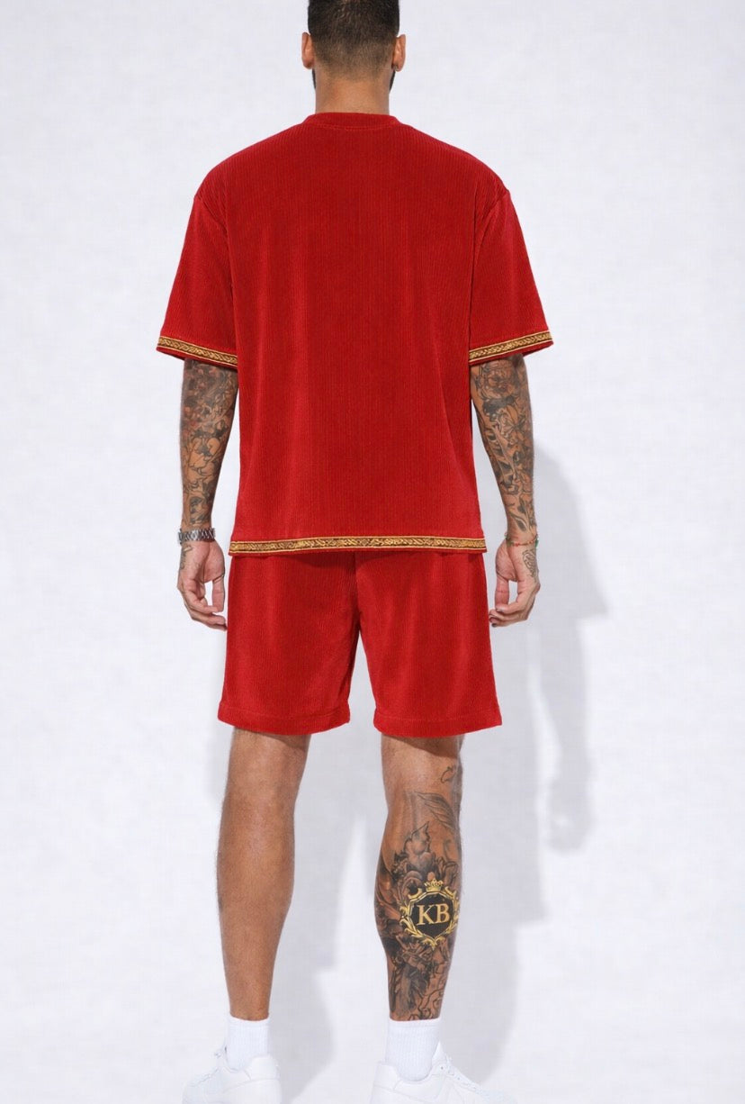 Distance brings clarity. Key of Blessings™ Ribbed Signature Short Set