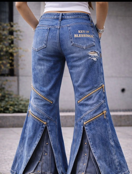 Become the energy you respect. KB Sovereign Flare Denim Signature Edition