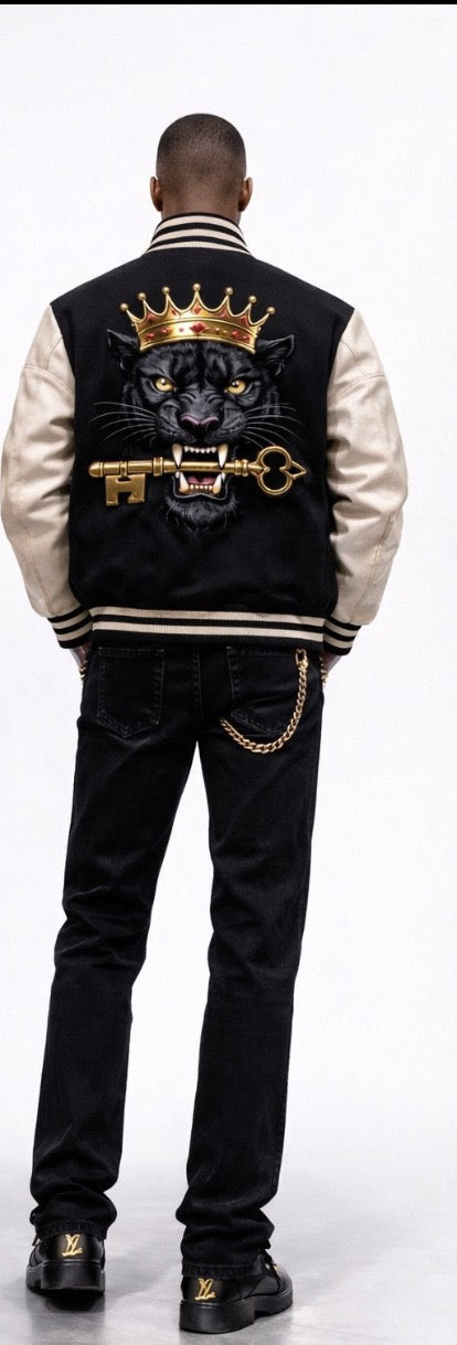 Pressure reveals power. KB Royal Predator Varsity Jacket