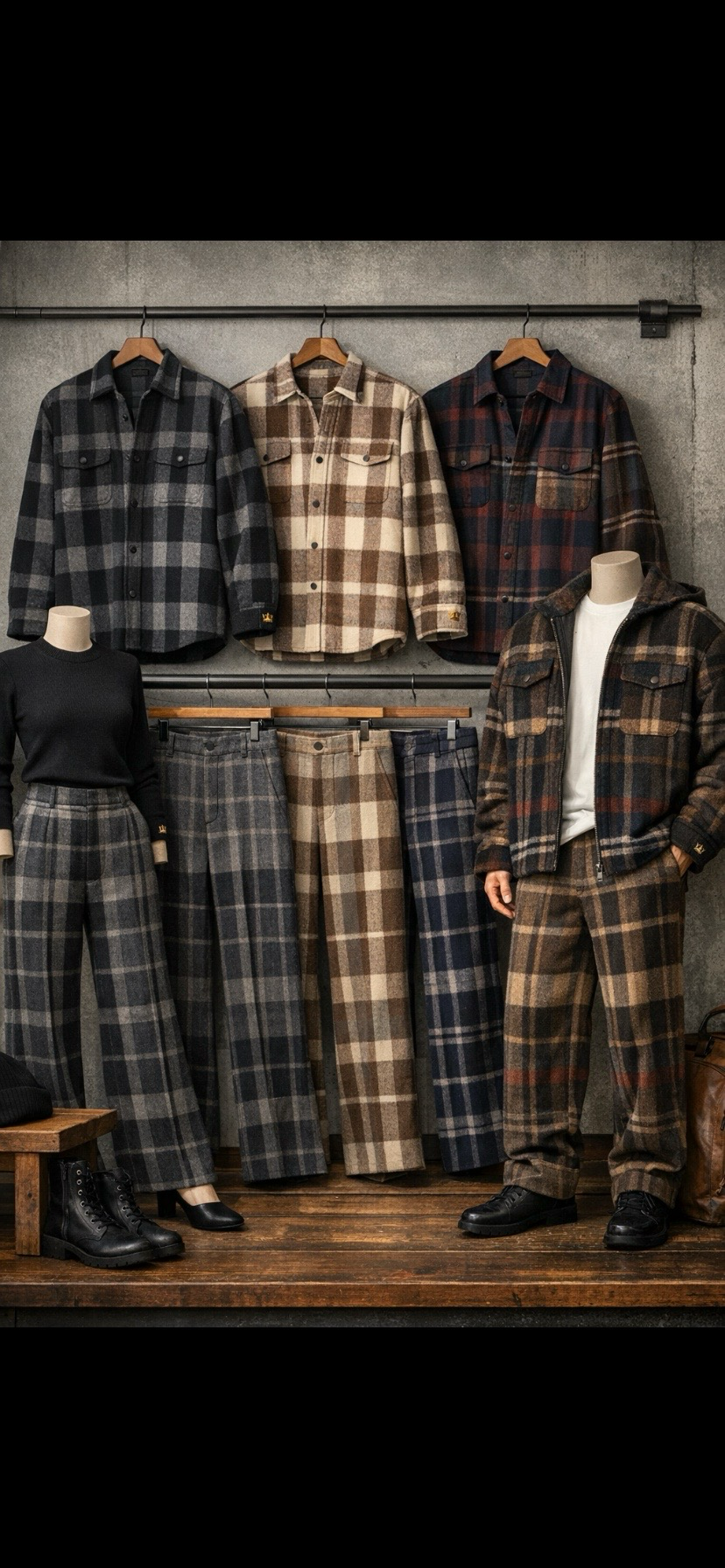 What’s for you moves toward you. KB Crown Heritage Plaid Button-Down