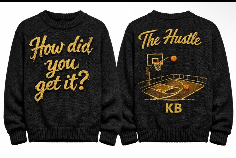 Lead with presence.
KB “How Did You Get It?” – The Hustle Collection (Black Edition) Men/Women