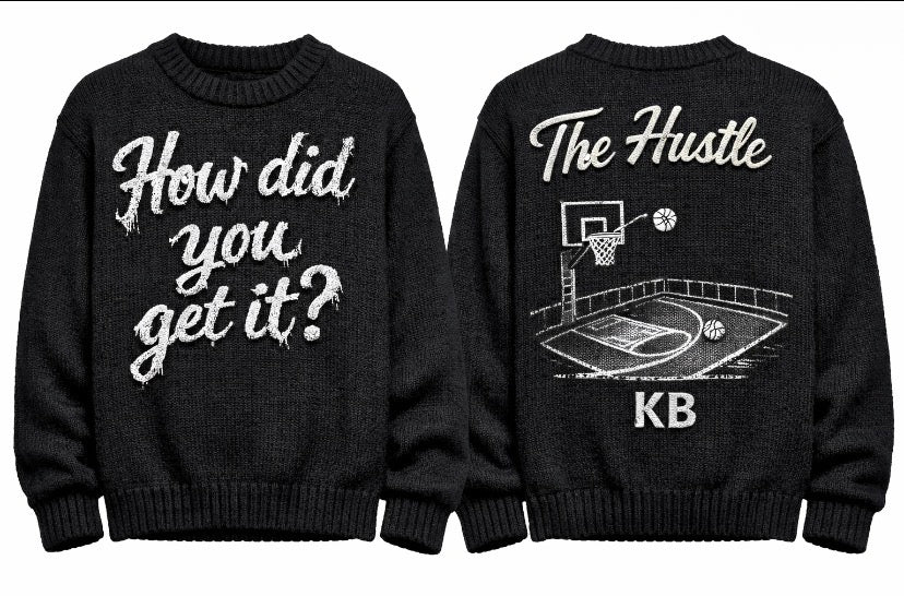 Lead with presence.
KB “How Did You Get It?” – The Hustle Collection (Black Edition) Men/Women