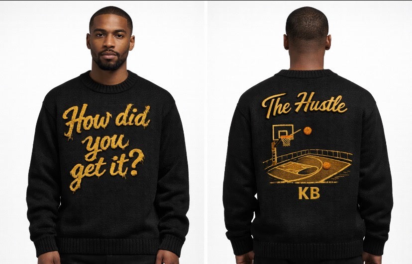 Lead with presence.
KB “How Did You Get It?” – The Hustle Collection (Black Edition) Men/Women