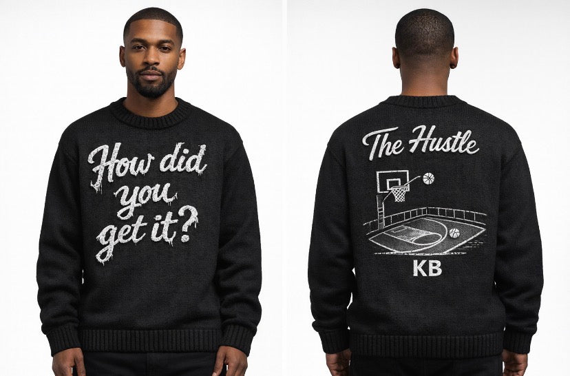 Lead with presence.
KB “How Did You Get It?” – The Hustle Collection (Black Edition) Men/Women