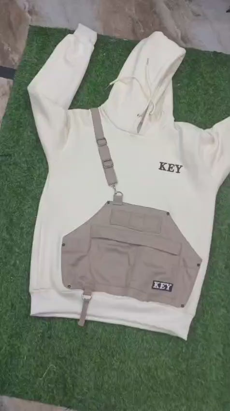Make your name mean something. The Covenant Utility Hoodie – Sand Edition