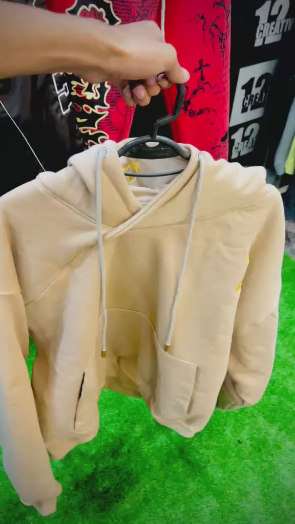 Leave impact, not impressions. KEY Privé Wrap Hoodie – Sandstone Luxe Edition