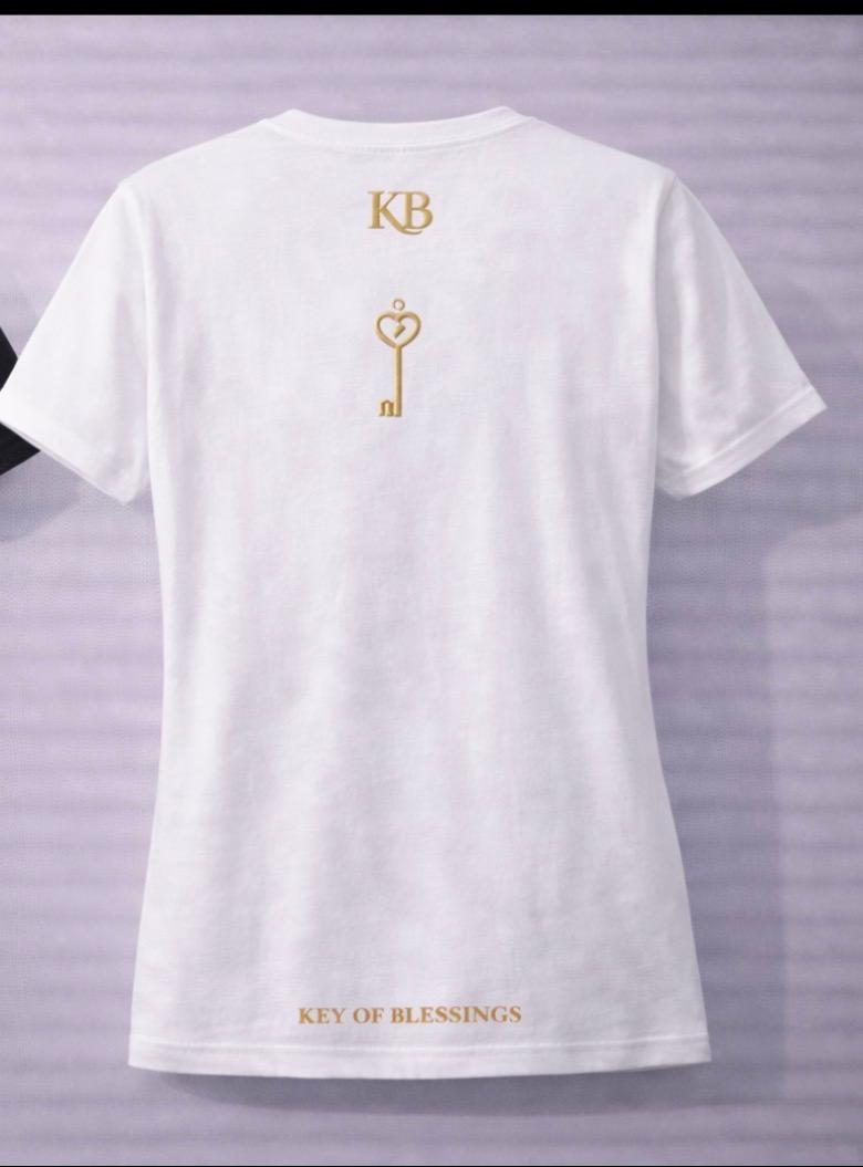 Key of Blessings™ Muse Tee — From Hustle to Glory